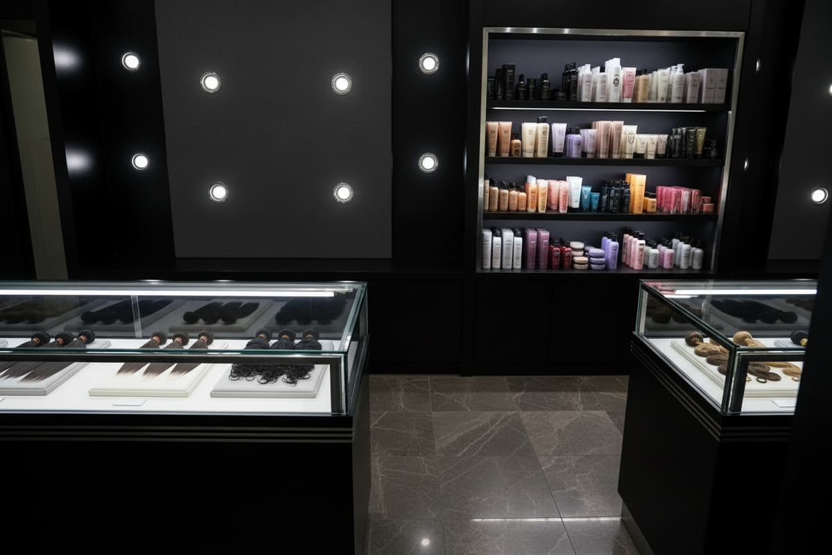 Sultana Vault with Product Rack