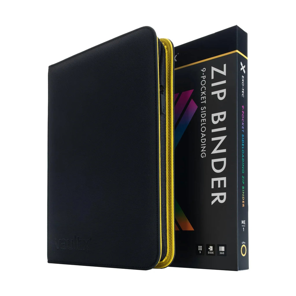 Vault X Premium Exo-Tec Zip Binder - 9 Pocket (ME1 Unlimited)