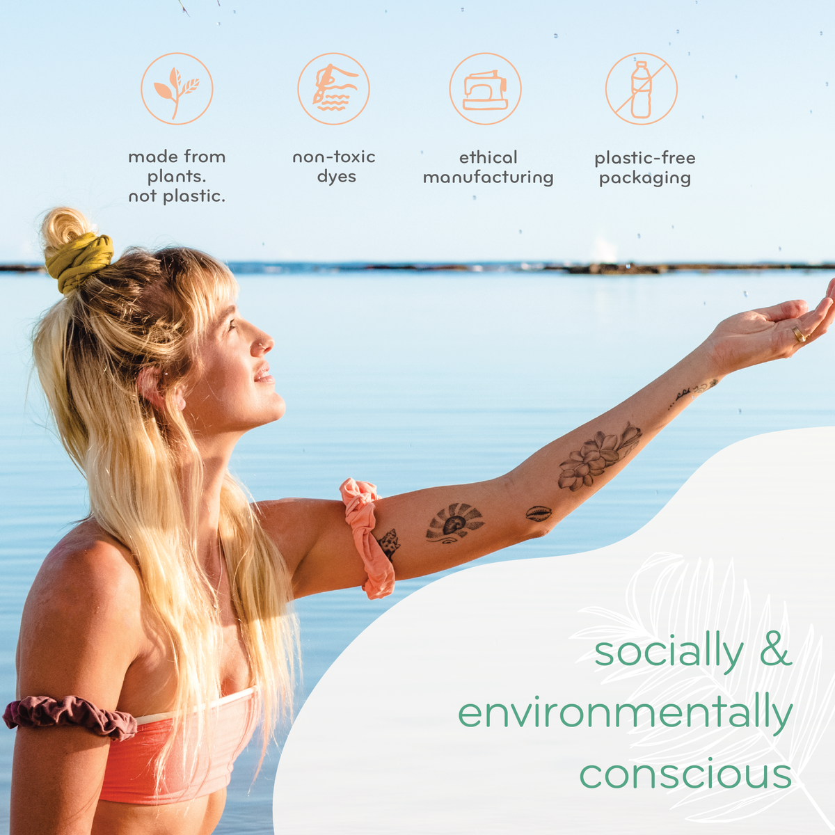 Plastic-free Scrunchies