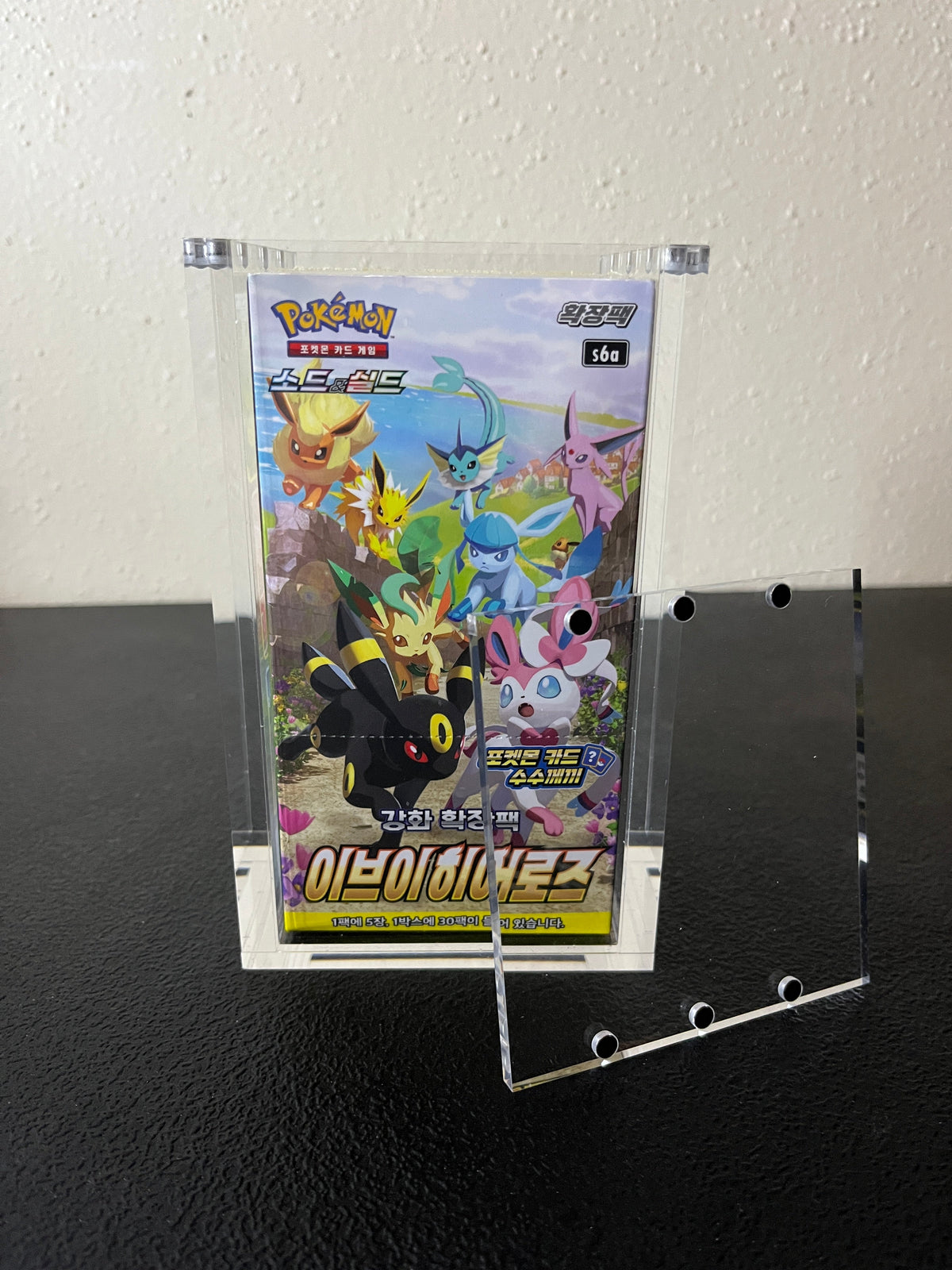 Premium Japanese One Piece/Dragon Ball Super Fusion World/Korean Pokemon Booster Box Protective Display Acrylic Case Version 2