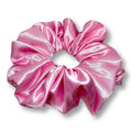 Pink Silk Scrunchie