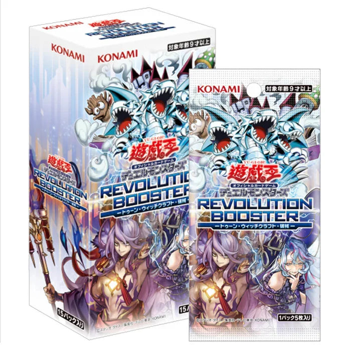 (Japanese) Yu-Gi-Oh! OCG Revolution Booster: Toon / Witchcrafter / Unchained Booster Box