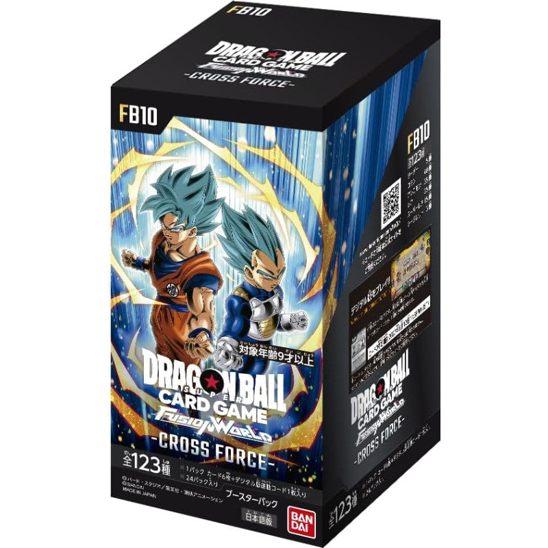 (Japanese) Dragon Ball Super Fusion World TCG: Cross Force FB10 Booster Box