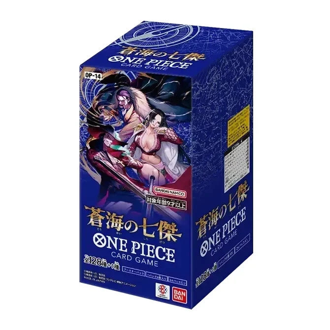 (Japanese) One Piece TCG:  The Azure Sea's Seven OP-14 Booster Box